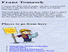 Tablet Screenshot of ftomasek.com